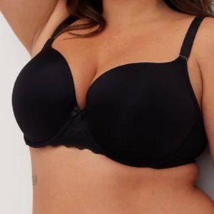 Torrid Back Smoothin 360 Plunge/Push Up Bra